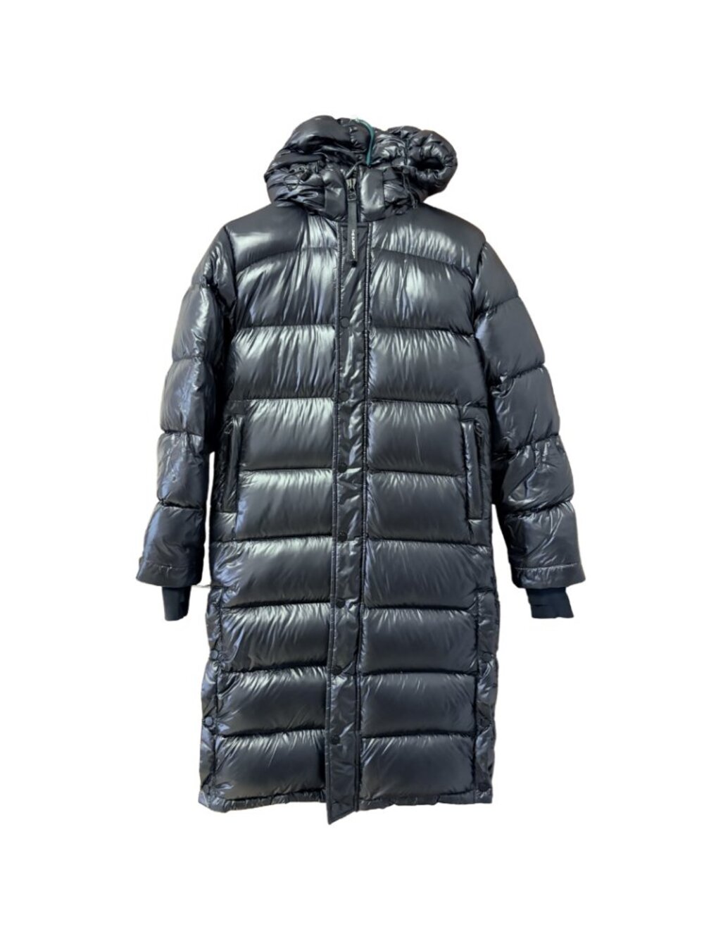 TNA Super Puff Long Black 3XS Aritzia Down Puffer Coat